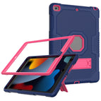 For iPad 10.2 2021 / Navy Blue Rose