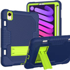 For iPad mini 2024 /mini 6 / Navy Blue Yellow Green