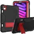 For iPad mini 2024 /mini 6 / Black Red