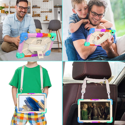 Contrast Color Robot Silicone + PC Tablet Case, For Samsung Galaxy Tab A8 10.5 2021 X200