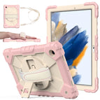 For Samsung Galaxy Tab A8 10.5 2021 X200 / Rose Gold+Beige