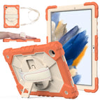For Samsung Galaxy Tab A8 10.5 2021 X200 / Coral Orange+Beige