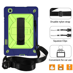 Contrast Color Robot Silicone + PC Tablet Case, For Samsung Galaxy Tab S6 Lite P610, For Samsung Galaxy Tab A 8.4 T307