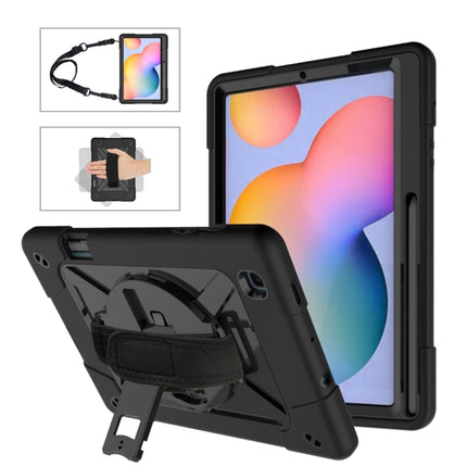Contrast Color Robot Silicone + PC Tablet Case, For Samsung Galaxy Tab S6 Lite P610, For Samsung Galaxy Tab A 8.4 T307