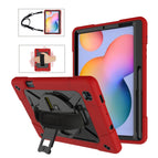 For Samsung Galaxy Tab S6 Lite P610 / Red Black