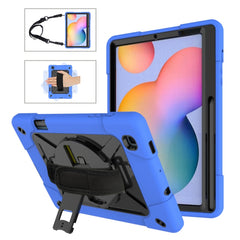 Contrast Color Robot Silicone + PC Tablet Case, For Samsung Galaxy Tab S6 Lite P610, For Samsung Galaxy Tab A 8.4 T307
