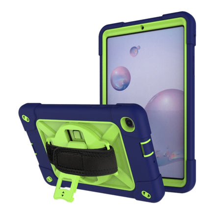 Contrast Color Robot Silicone + PC Tablet Case, For Samsung Galaxy Tab S6 Lite P610, For Samsung Galaxy Tab A 8.4 T307