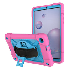 Contrast Color Robot Silicone + PC Tablet Case, For Samsung Galaxy Tab S6 Lite P610, For Samsung Galaxy Tab A 8.4 T307