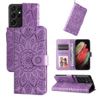 For Samsung Galaxy S21 Ultra 5G / Purple