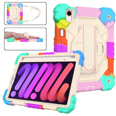 Contrast Color Robot Silicone + PC Tablet Case, For iPad mini 2024 / mini 6, For iPad mini 6