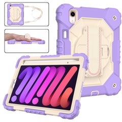 Contrast Color Robot Silicone + PC Tablet Case, For iPad mini 2024 / mini 6, For iPad mini 6