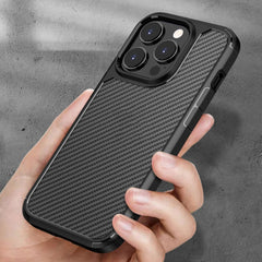 Carbon Fiber Texture Case, For iPhone 14 Pro Max, For iPhone 14 Pro, For iPhone 14, For iPhone 14 Plus