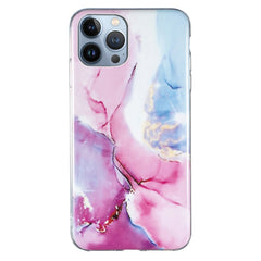 IMD Marble Pattern TPU Phone Case, For iPhone 13 mini, For iPhone 13, For iPhone 13 Pro, For iPhone 13 Pro Max, For iPhone 12 mini