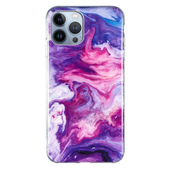 IMD Marble Pattern TPU Phone Case, For iPhone 13 mini, For iPhone 13, For iPhone 13 Pro, For iPhone 13 Pro Max, For iPhone 12 mini