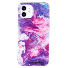 IMD Marble Pattern TPU Phone Case, For iPhone 13 mini, For iPhone 13, For iPhone 13 Pro, For iPhone 13 Pro Max, For iPhone 12 mini