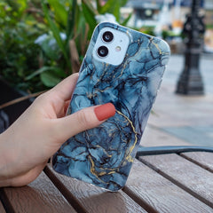 IMD Marble Pattern TPU Phone Case, For iPhone 12 / 12 Pro, For iPhone 12 Pro Max, For iPhone 11, For iPhone 11 Pro, For iPhone 11 Pro Max