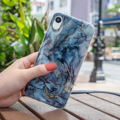 IMD Marble Pattern TPU Phone Case, For iPhone XR, For iPhone XS / X, For iPhone XS Max