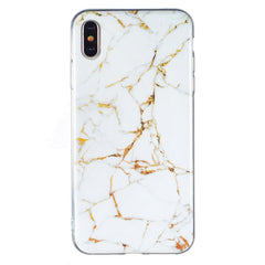 IMD Marble Pattern TPU Phone Case, For iPhone XR, For iPhone XS / X, For iPhone XS Max