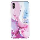 For iPhone XS / X / Pink Blue