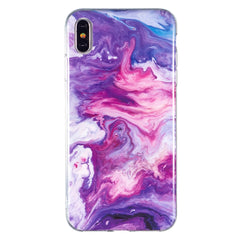 IMD Marble Pattern TPU Phone Case, For iPhone XR, For iPhone XS / X, For iPhone XS Max