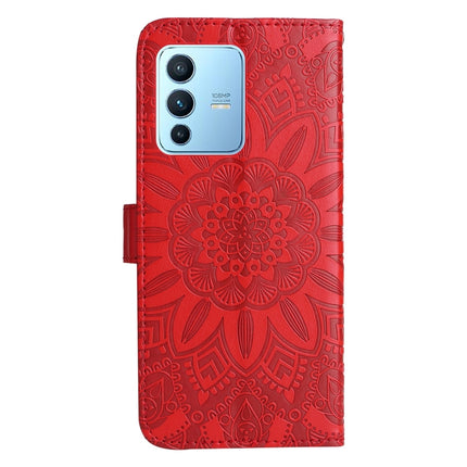 Embossed Sunflower Leather Phone Case, For vivo S12 Pro / V23 Pro, For vivo S12 / V23 5G, For vivo Y15s 2021 / Y15a / Y10 4G, For vivo Y20