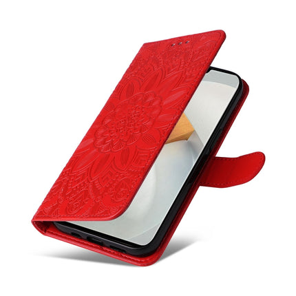 Embossed Sunflower Leather Phone Case, For vivo S12 Pro / V23 Pro, For vivo S12 / V23 5G, For vivo Y15s 2021 / Y15a / Y10 4G, For vivo Y20