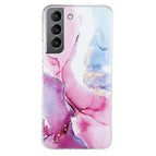 For Samsung Galaxy S22 5G / Pink Blue