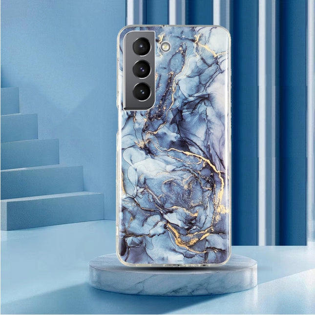 IMD Marble Pattern TPU Phone Case, For Samsung Galaxy S22+ 5G, For Samsung Galaxy S22 Ultra 5G, For Samsung Galaxy S21 5G, For Samsung Galaxy S21+ 5G