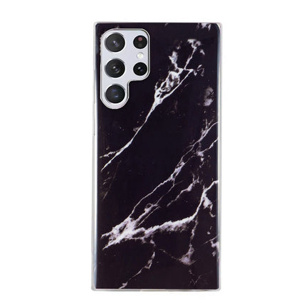 IMD Marble Pattern TPU Phone Case, For Samsung Galaxy S22+ 5G, For Samsung Galaxy S22 Ultra 5G, For Samsung Galaxy S21 5G, For Samsung Galaxy S21+ 5G