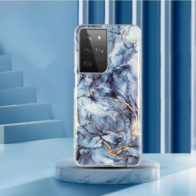 IMD Marble Pattern TPU Phone Case, For Samsung Galaxy S21 Ultra 5G, For Samsung Galaxy S21 FE 5G, For Samsung Galaxy S20 5G, For Samsung Galaxy S20+ 5G