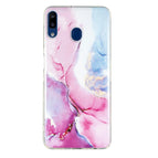 For Samsung Galaxy A40 / Pink Blue