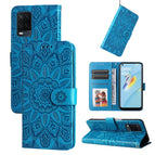 For OPPO A54 4G / A16 / A16s / A55 4G / Blue