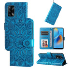 For OPPO A74 4G / F19 4G / A95 4G / Blue