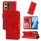 For OPPO Reno7 4G / F21 Pro / Red