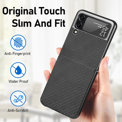 Cross Pattern Slim PC Protective Phone Case, For Samsung Galaxy Z Flip4 5G
