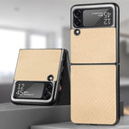 For Samsung Galaxy Z Flip4 5G / Khaki Apricot
