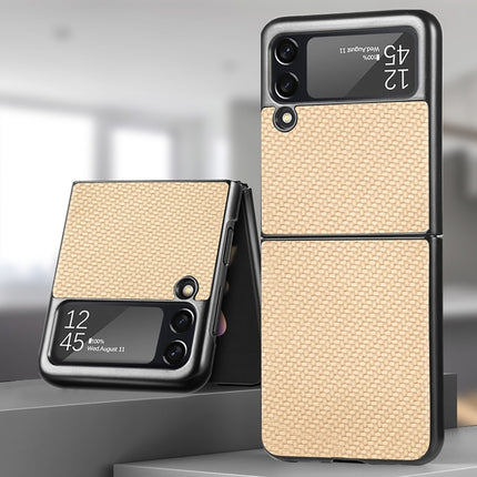 Cross Pattern Slim PC Protective Phone Case, For Samsung Galaxy Z Flip4 5G