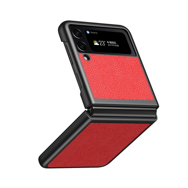 Litchi Texture All Inclusive Shockproof Protective Phone Case, For Samsung Galaxy Z Flip4