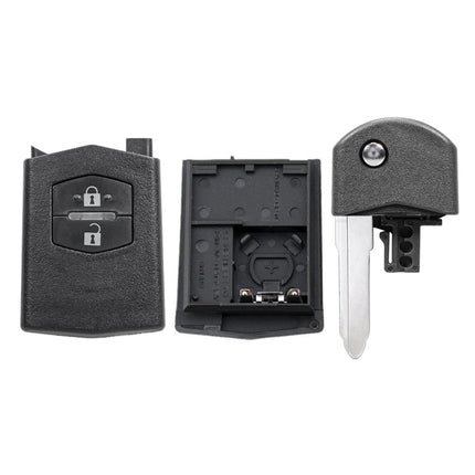 Car Key Shell Cover for Mazda, 2+1 Button with Letter, 2-button, 3-button