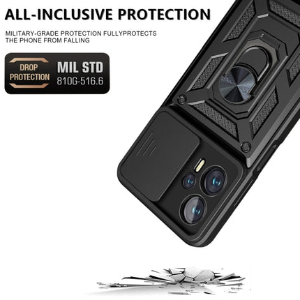 Sliding Camera Design TPU + PC Phone Case, For Xiaomi Poco X4 GT, For Xiaomi 12 Lite