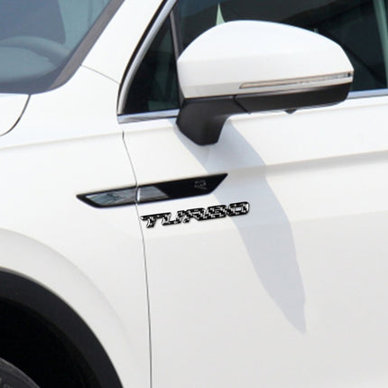Car Carbon Fiber Body Random Decorative Stickers