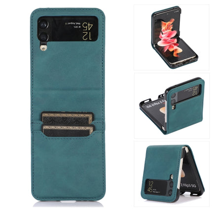 Card Slot Leather Phone Case, For Samsung Galaxy Z Flip4, For Samsung Galaxy Z Flip3 5G, For Samsung Galaxy Z Fold3 5G