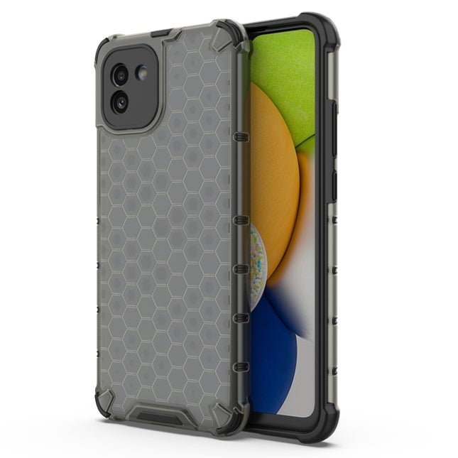 Honeycomb PC + TPU Phone Case, For Samsung Galaxy A03 EU Version
