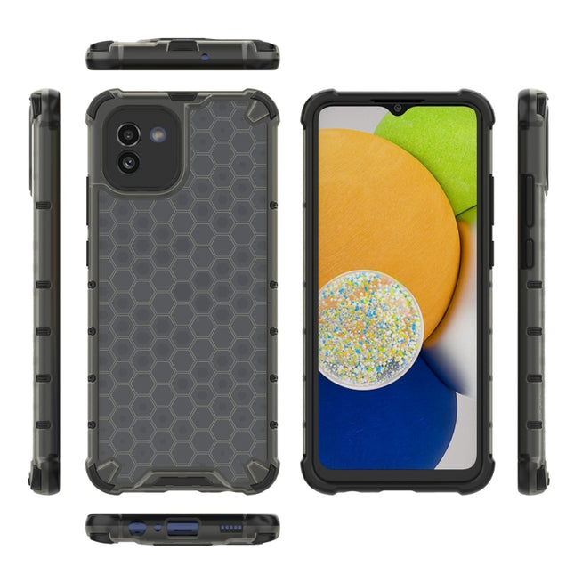 Honeycomb PC + TPU Phone Case, For Samsung Galaxy A03 EU Version