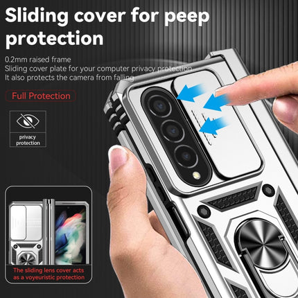 Sliding Camshield Holder Phone Case, For Samsung Galaxy Z Fold4
