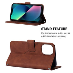 Crossbody 3D Embossed Flip Leather Phone Case, For iPhone 14, For iPhone 14 Plus, For iPhone 14 Pro, For iPhone 14 Pro Max