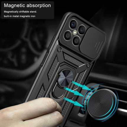 Sliding Camera Design TPU + PC Phone Case, For Honor X8, For Honor X9 5G/X9 4G, For OPPO A77/A57