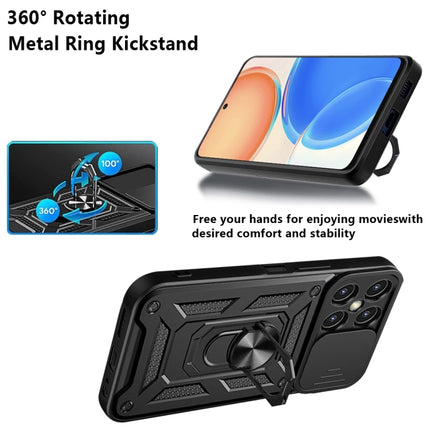 Sliding Camera Design TPU + PC Phone Case, For Honor X8, For Honor X9 5G/X9 4G, For OPPO A77/A57