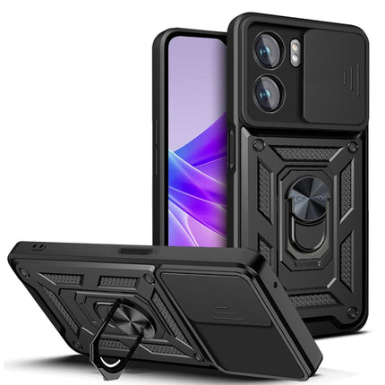 Sliding Camera Design TPU + PC Phone Case, For Honor X8, For Honor X9 5G/X9 4G, For OPPO A77/A57
