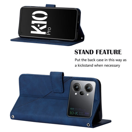 Crossbody 3D Embossed Flip Leather Phone Case, For OPPO K10 Pro 5G, For OPPO Reno8, For OPPO Reno8 Pro, For OPPO Reno8 Pro+